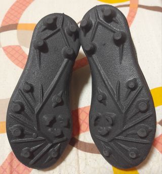 Botas de fútbol niño negras