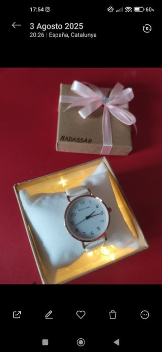 Reloj de pulsera para mujer