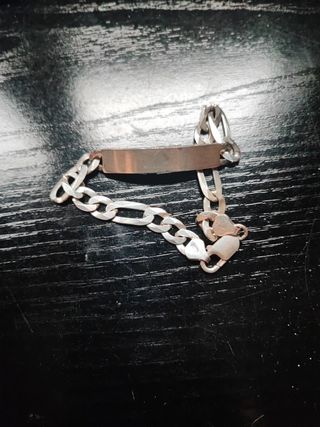 Pulsera Plata Primera Ley