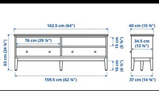 Mueble TV Ikea Blanco