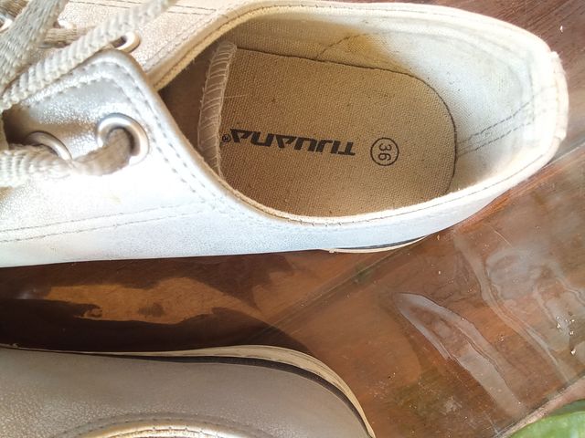 Zapatillas Tijuana plateadas talla 36 de Tijuana