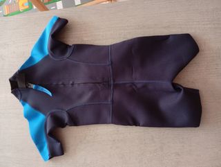 Neopreno natación niño azul