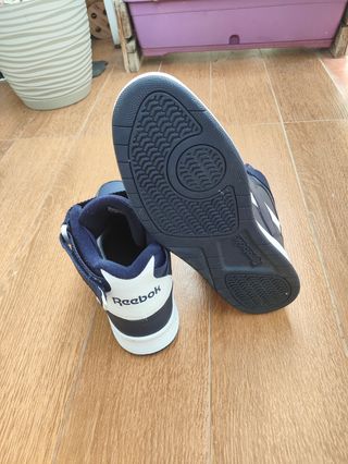 Botines Reebok Azul y Blanco Talla 43