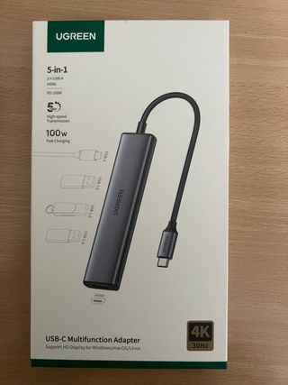 Adaptador UGREEN USB-C Multifunción 5 en 1