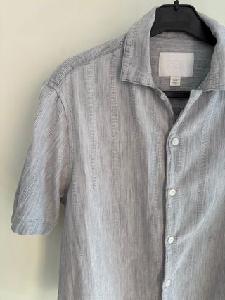 Camisa Zara Cinza