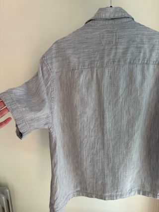 Camisa Zara Cinza