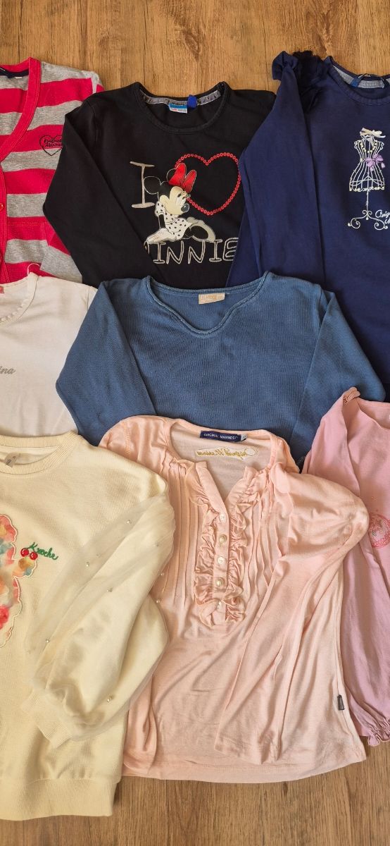 Set 8 maglie e magliette 10 anni. Ottime condizion
