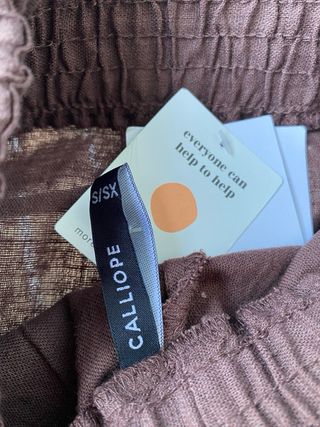 Nuovi! Pantaloni palazzo marrone XS/s