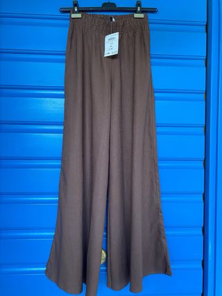 Nuovi! Pantaloni palazzo marrone XS/s