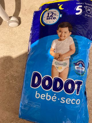 Dodot Talla 5 - Paquete de 54 unidades
