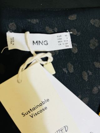 Vestido Mango estampado floral chica/adolescentes