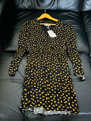 Vestido Mango estampado floral chica/adolescentes