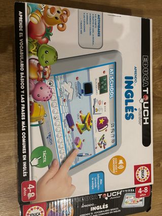 Juego Educativo Inglés Educa Touch Junior