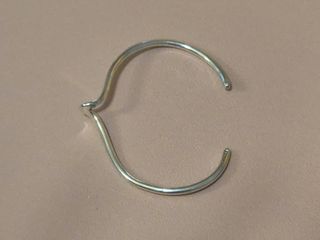 Pulsera vintage onda plata esterlina