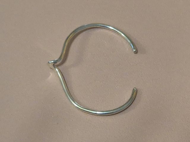 Pulsera vintage onda plata esterlina