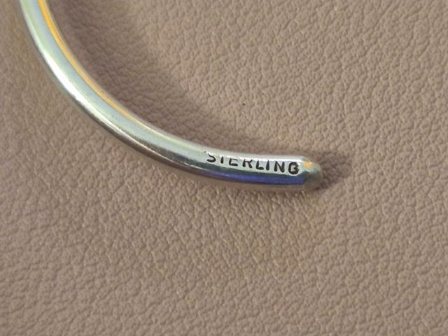 Pulsera vintage onda plata esterlina