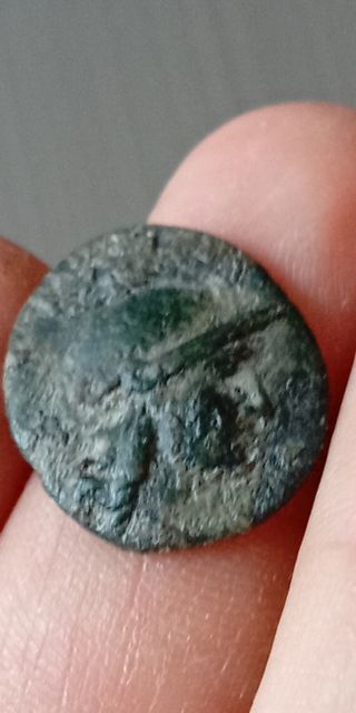 ≡ Espectacular moneda griega Lechuza y  Atenea 
