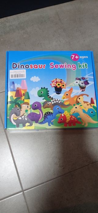 Kit de Costura Dinosaurios 7+ Años