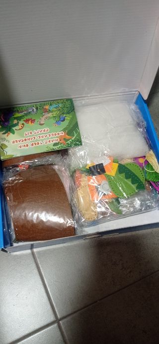 Kit de Costura Dinosaurios 7+ Años