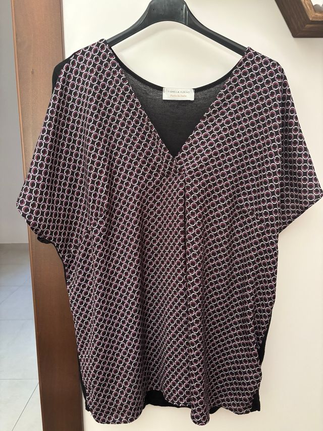 Maglietta Fiorella Rubino Fantasia Cerchi