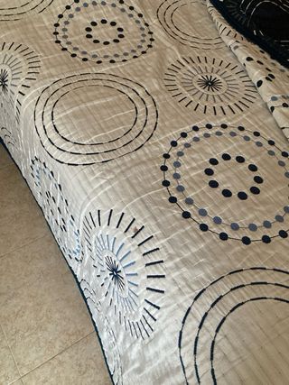 Colcha doble cara para cama 135