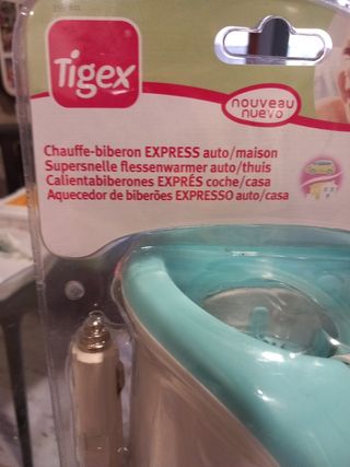 Calienta biberones Tigex Express Auto/Casa