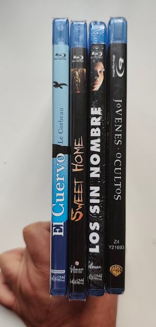 Lote 4 Blu-ray precintados: Terror y Clásico