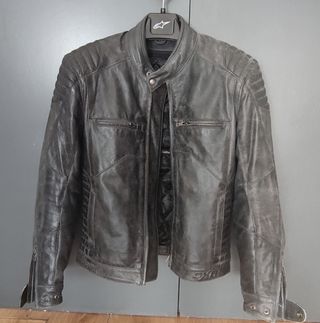 Chaqueta moto DXR cuero