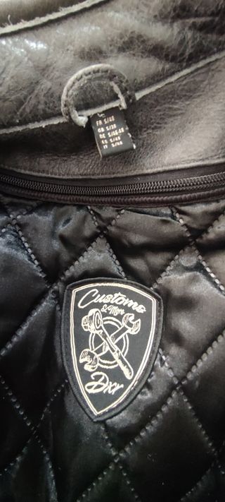 Chaqueta moto DXR cuero