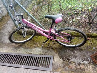 Bicicleta infantil rosa