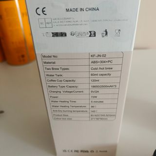 Cafetera Espresso Portátil 3 en 1