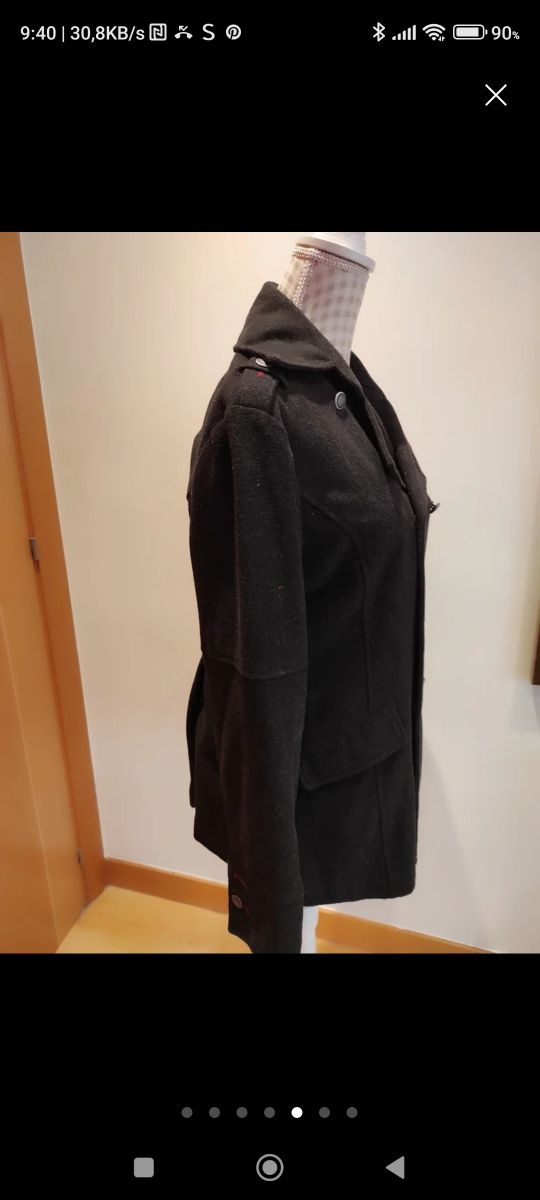 Chaquetón marinero negro