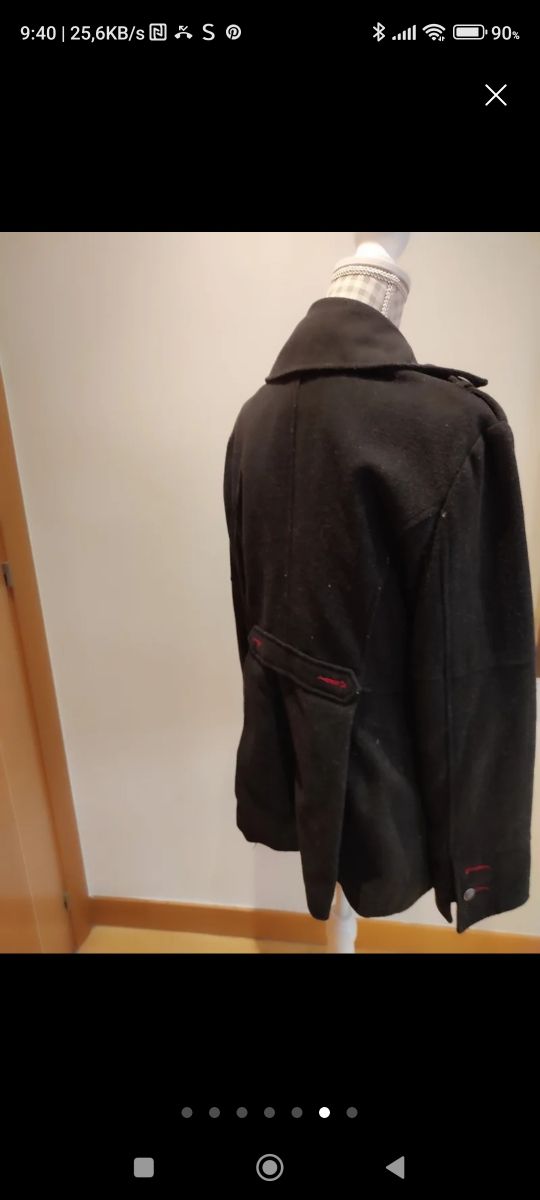 Chaquetón marinero negro