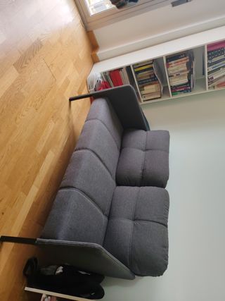 Sofá de 2 plazas gris