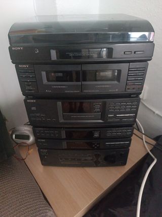 Equipo de música Sony vintage