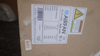 Extractor AIRFAN + Filtro 4.250 m3/h