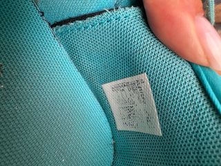 Lote de zapatillas  azul y naranja