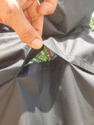 Giacca a vento Kipsta con cappuccio TG XXL