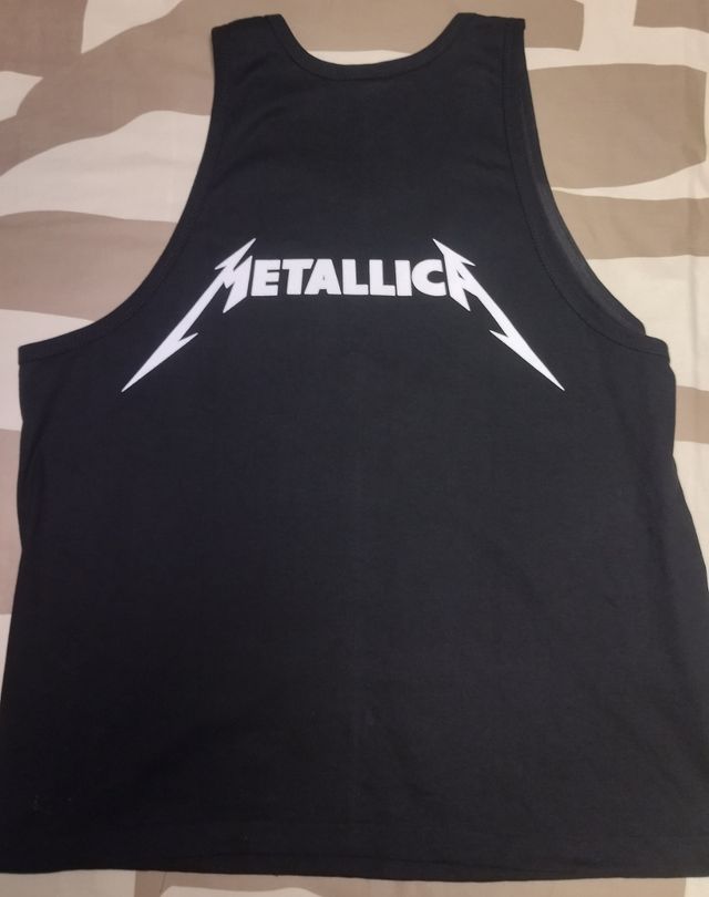 Camiseta Tirantes Metallica Ride the Lightning