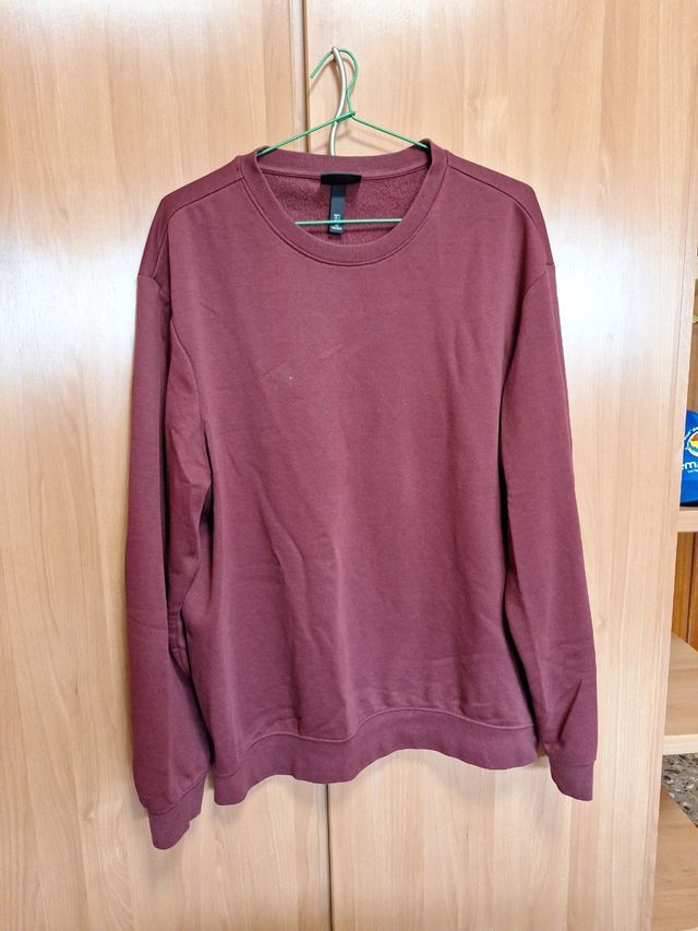 Sudadera Burdeos Talla L