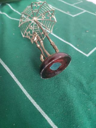 Statuetta Innamorati Sotto Ombrello