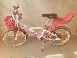 Bici Btwin Docto Girl 500 rosa 16 pollici 5-7 anni