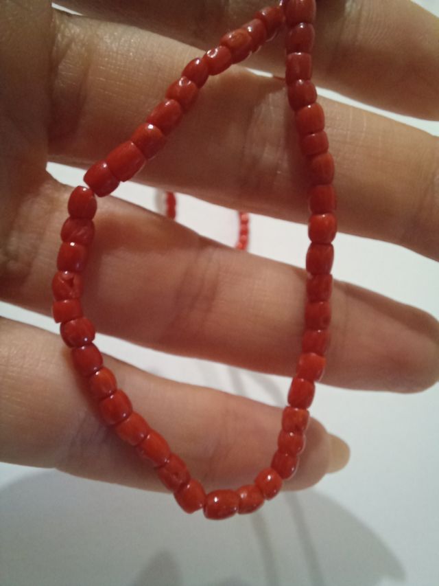 Collana corallo sardo