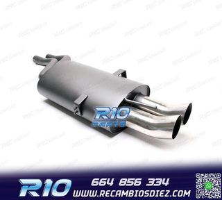 SILENCIOSO ESCAPE PARA BMW SERIE 3 E46 2000- x2 DTM
