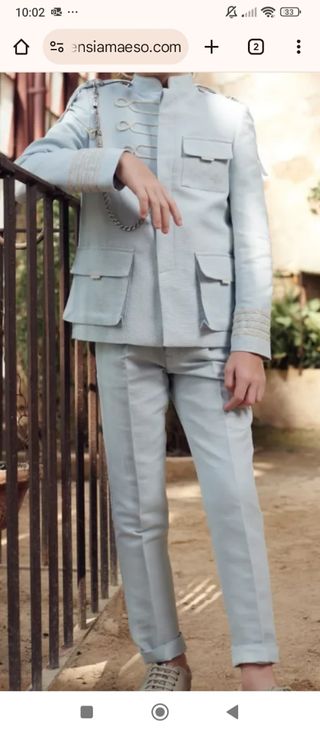 Traje Comunión Hortensia Maeso Talla 10