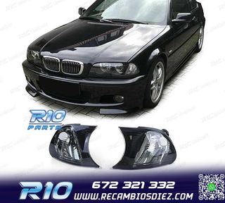 INTERMITENTES FRONTALES AHUMADOS PARA BMW SERIE 3 E46 COUPE 