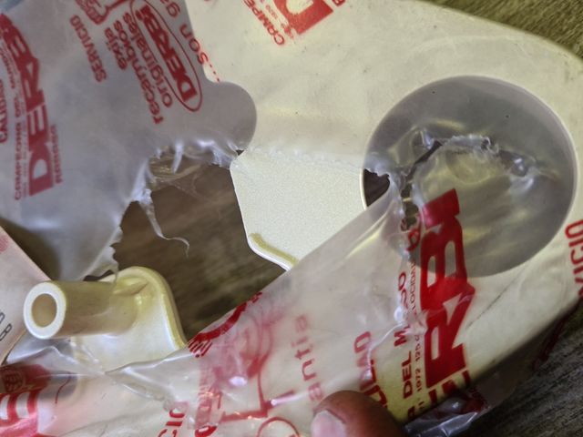 Cubre tija Variant Top Blanco Nacar