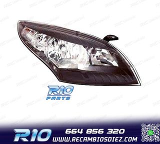 FARO DCH PARA RENAULT MEGANE III 08-11 FONDO NEGRO