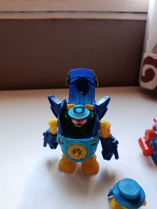 Super Zings Robot y 6 Figuras