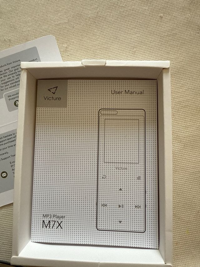 Lettore MP3 Victure M7X nero